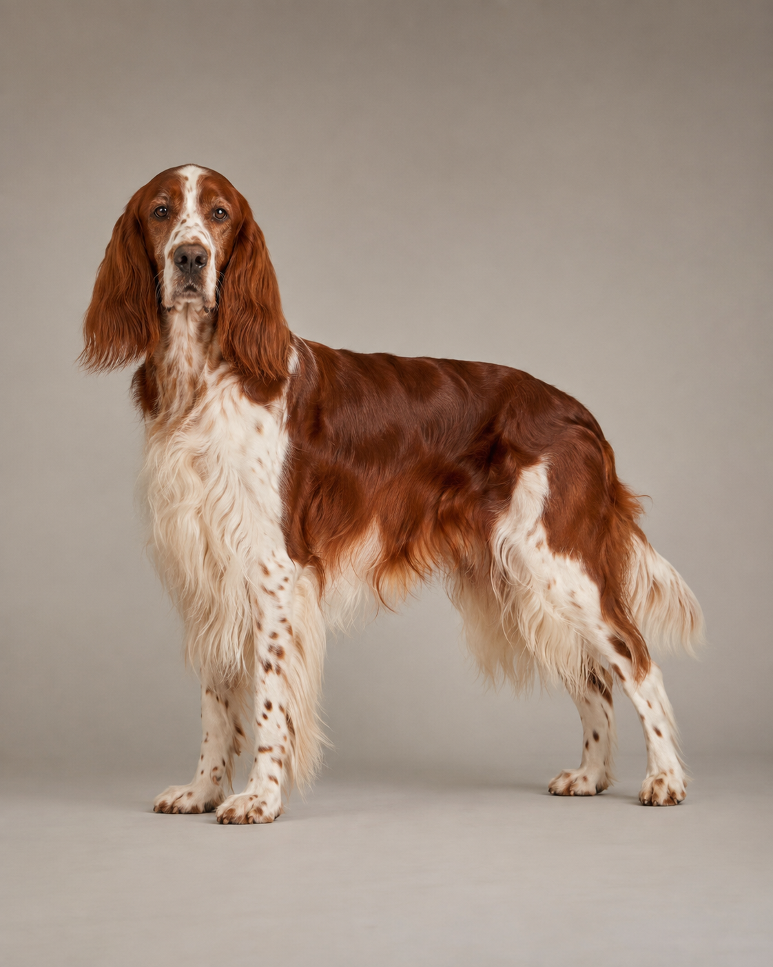 Irish Red and White Setter